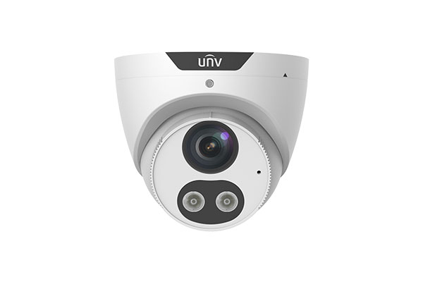 UNV 8MP Intelligence Double Light Full Color Active Deterrence Eyeball Network Camera