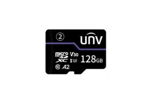 UNV Micro SD Card, 128GB, Blue Card