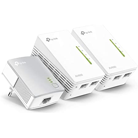 AV600 Powerline N300 Wi-Fi 3-pack Kit 2× TL-WPA4220 + 1× TL-PA4010