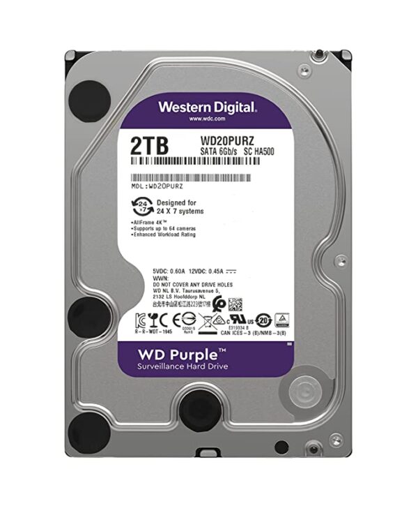 WD Purple 2TB Hard Disk
