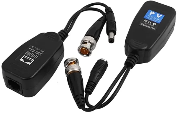 Video Balun RJ45+DC Connectors (Pair)