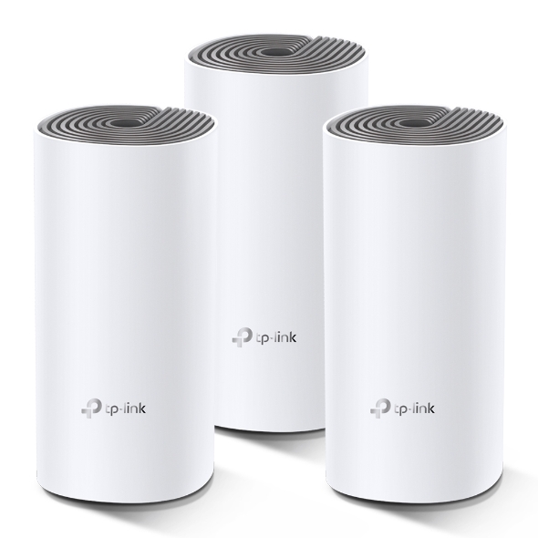 TPLink Deco E4 AC1200 Whole-Home Mesh Wi-Fi System (3 Pack)