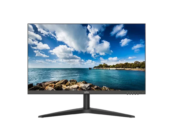 UNV` 27 inch FHD 1920x1080 Ultra-narrow bezel LED monitor, 4000:1, 75Hz, HDMI+VGA_Black