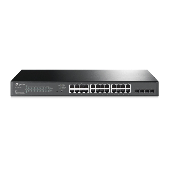 TPLink JetStream™ 28-Port Gigabit Smart Switch with 24-Port PoE+