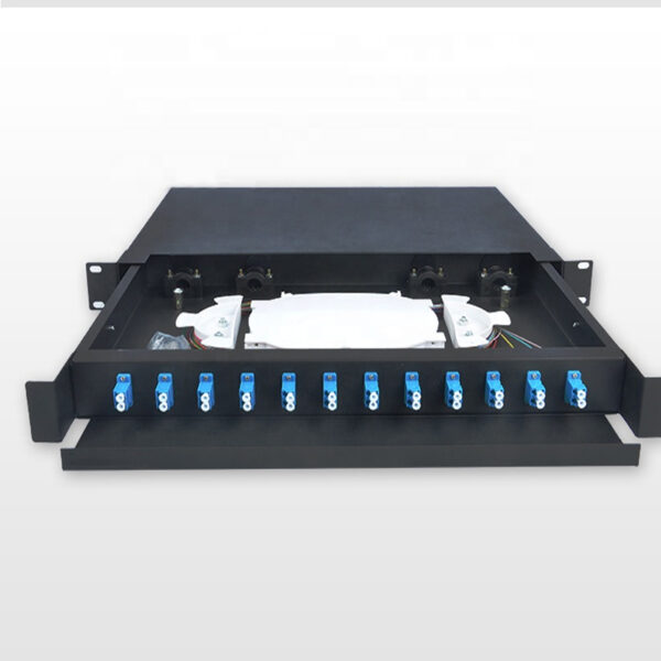  FIber Patch Panel + LC duplex connectors 