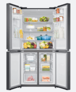 SAMSUNG REFRIGERATOR 4 DOORS 488L BLACK - Image 3